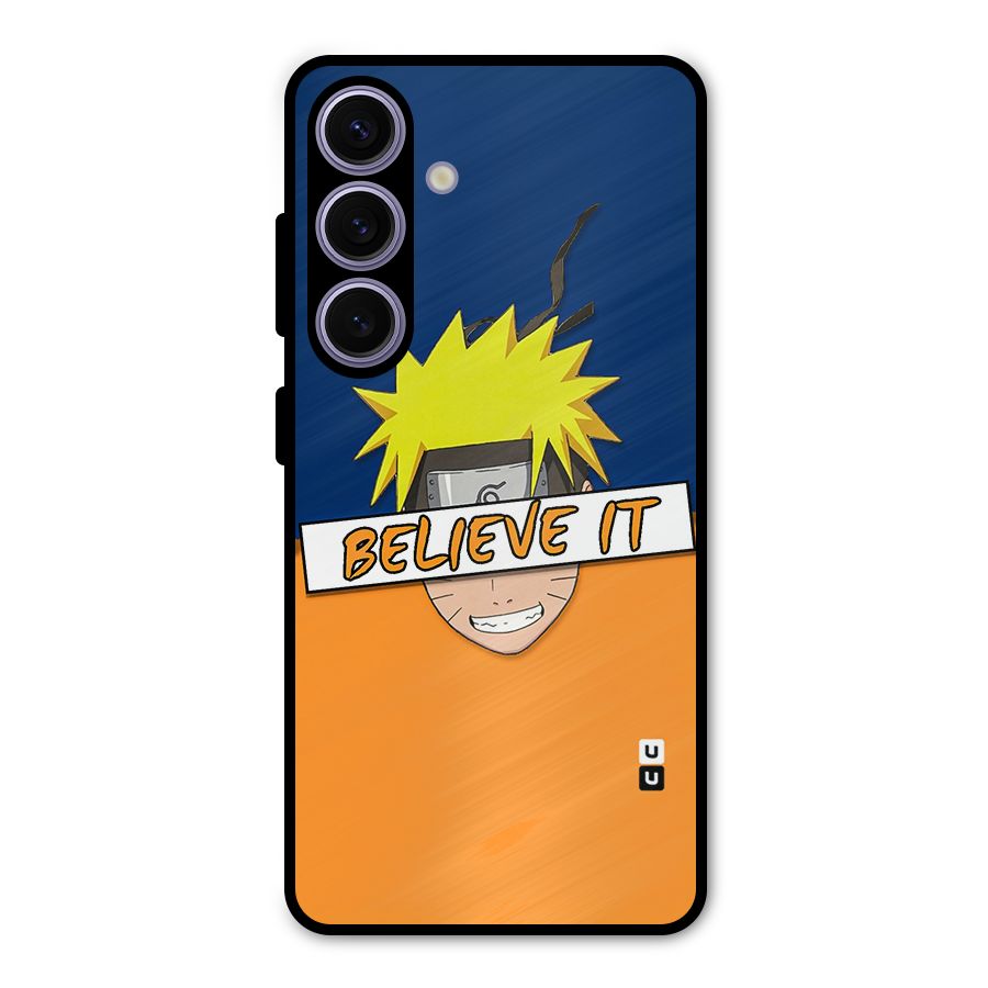 Naruto Believe It Metal Back Case for Galaxy S24