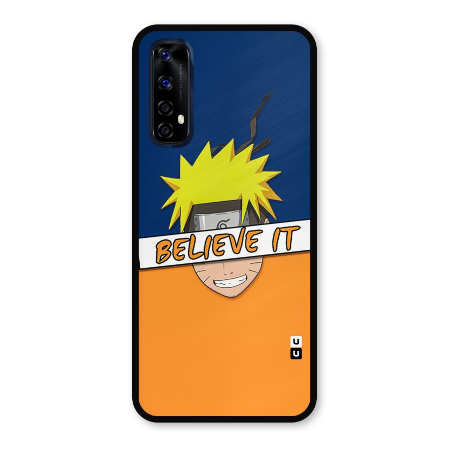 Naruto Believe It Metal Back Case for Realme Narzo 20 Pro