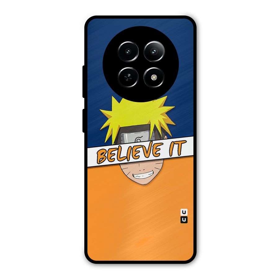 Naruto Believe It Metal Back Case for Realme Narzo 70x 5G