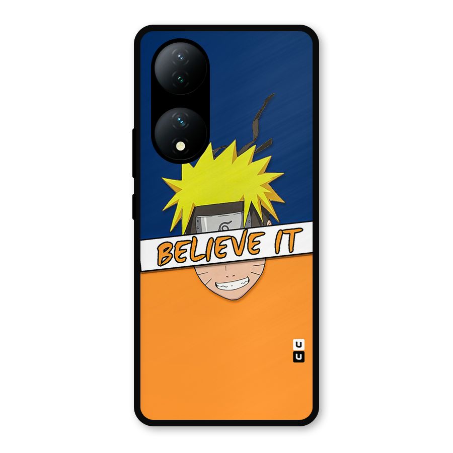 Naruto Believe It Metal Back Case for Vivo Y100a