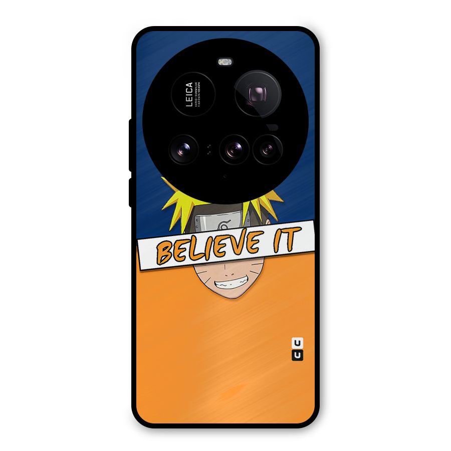 Naruto Believe It Metal Back Case for Xiaomi 15 Ultra