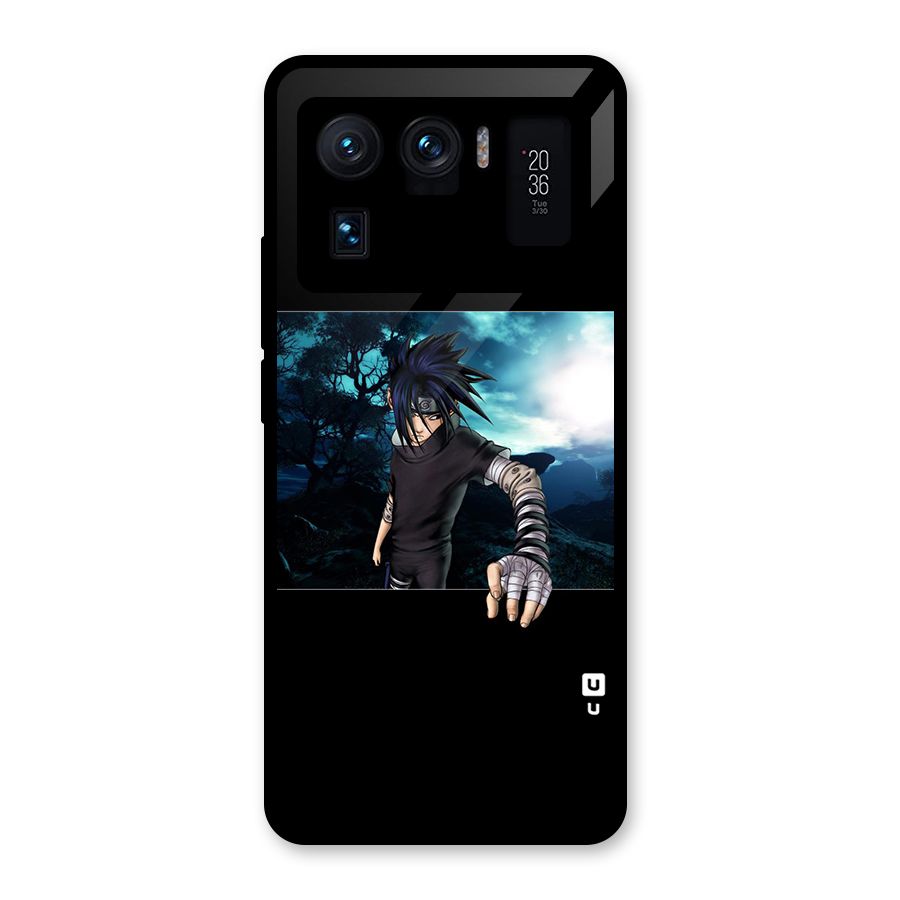 Naruto Cool Anime Night Glass Back Case for Mi 11 Ultra