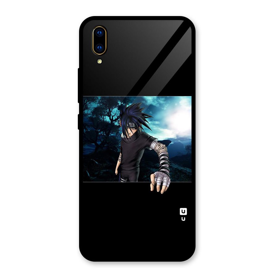 Naruto Cool Anime Night Glass Back Case for Vivo V11 Pro