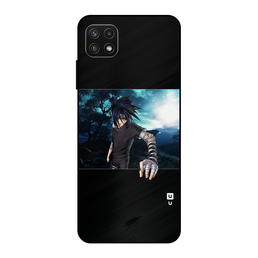 Naruto Cool Anime Night Metal Back Case for Galaxy A22 5G