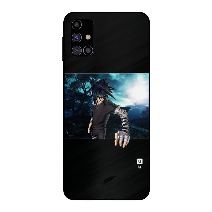 Naruto Cool Anime Night Metal Back Case for Galaxy M31s