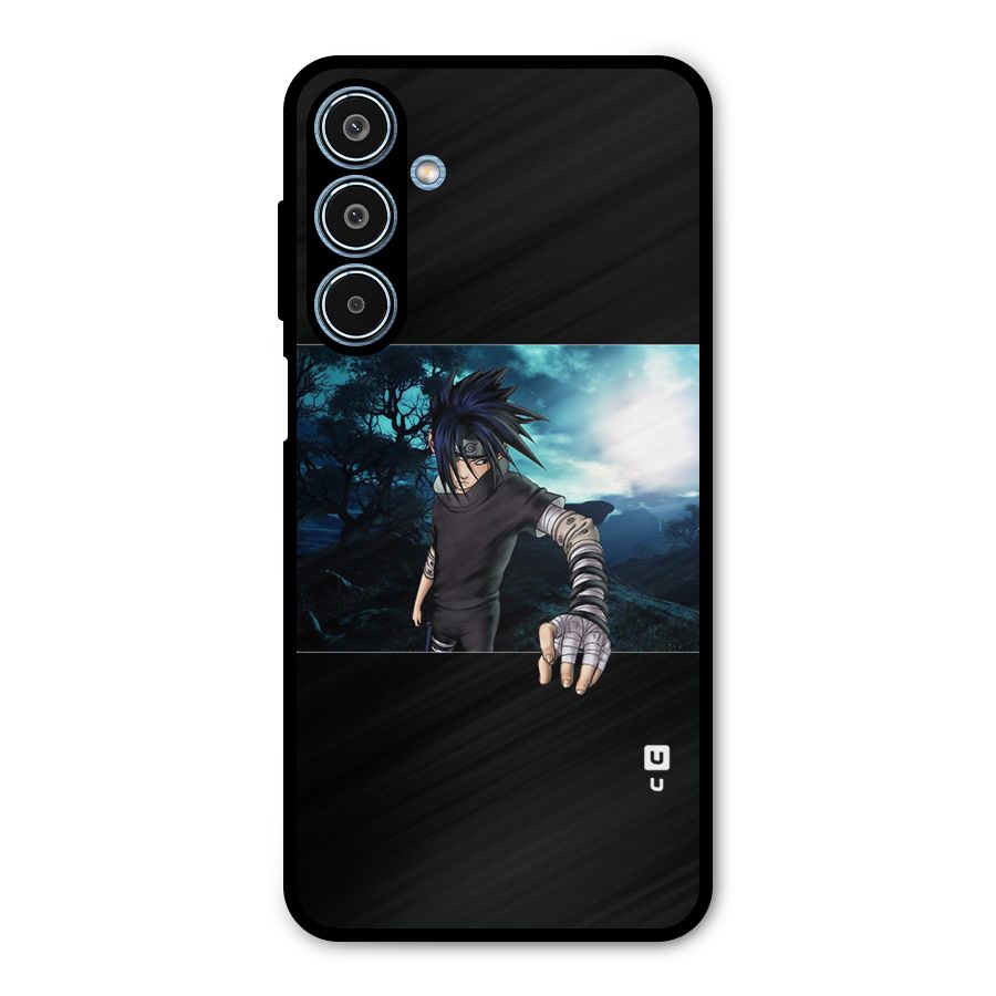 Naruto Cool Anime Night Metal Back Case for Galaxy M35