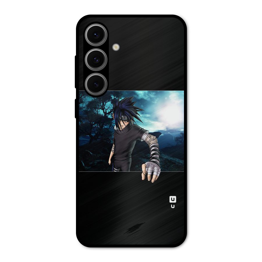 Naruto Cool Anime Night Metal Back Case for Galaxy S24 FE