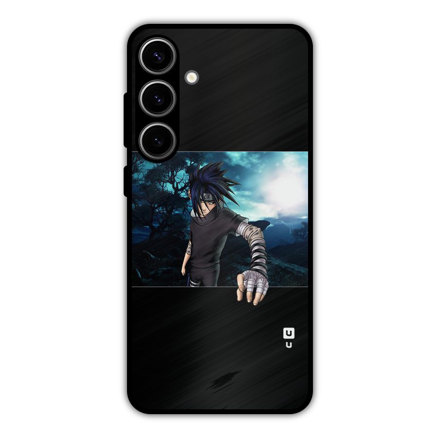Naruto Cool Anime Night Metal Back Case for Galaxy S24 Plus