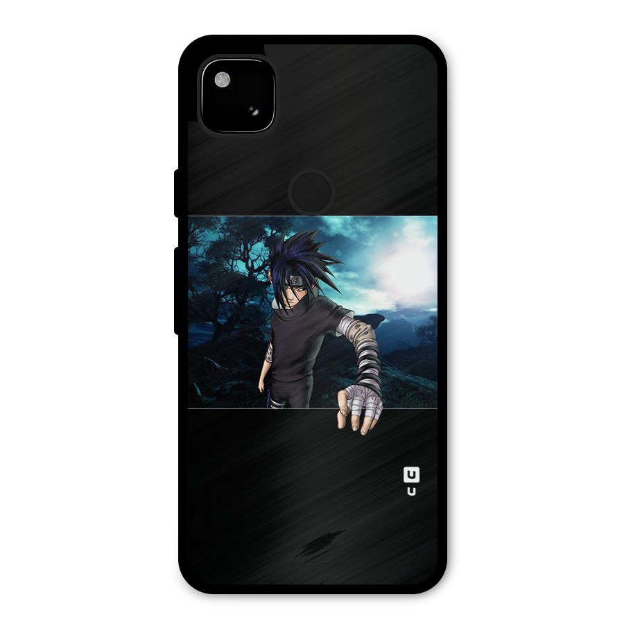 Naruto Cool Anime Night Metal Back Case for Google Pixel 4a