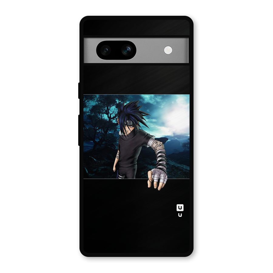 Naruto Cool Anime Night Metal Back Case for Google Pixel 7a