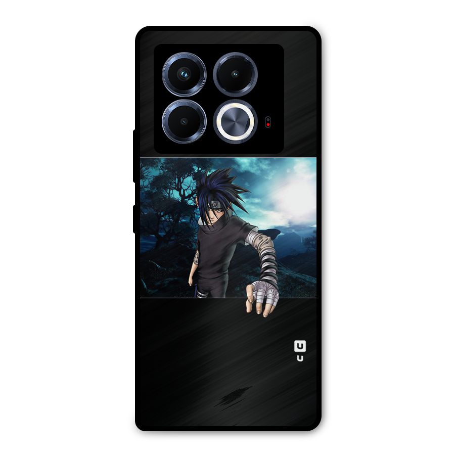 Naruto Cool Anime Night Metal Back Case for Infinix Note 40 5G