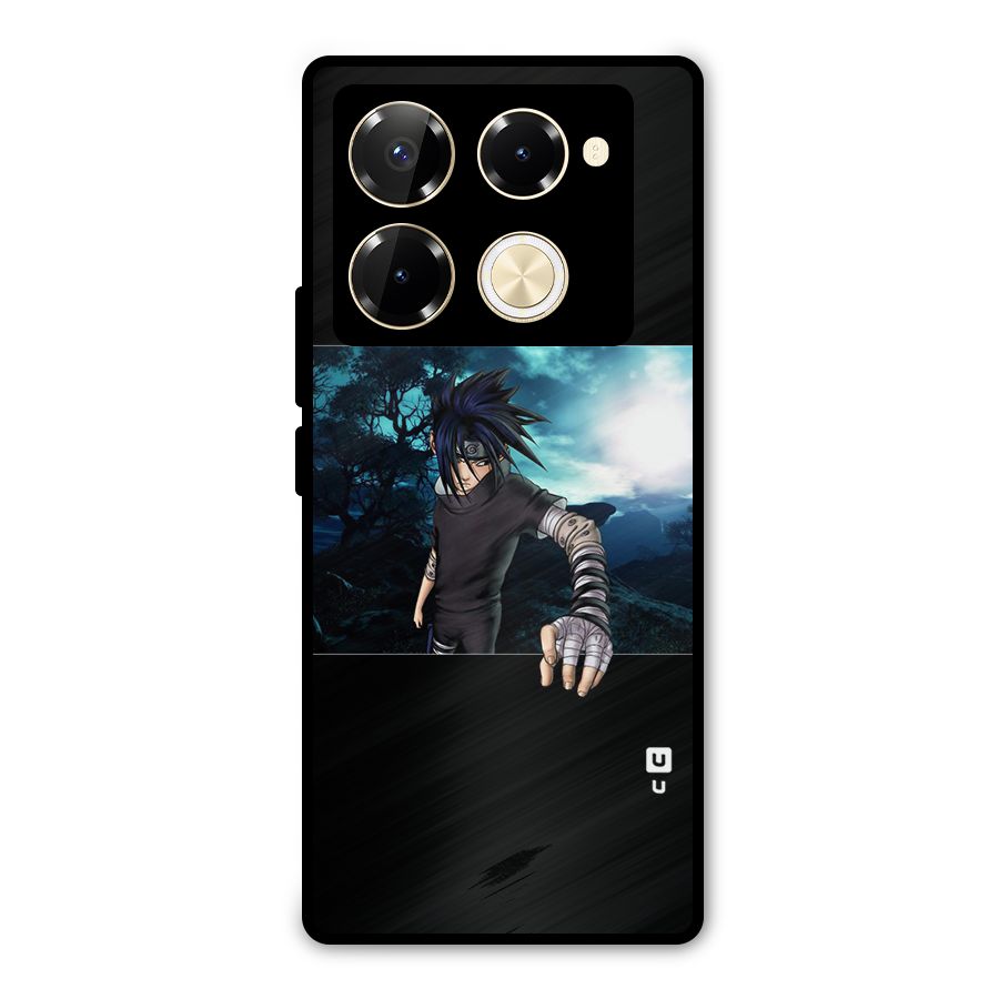 Naruto Cool Anime Night Metal Back Case for Infinix Note 40 Pro
