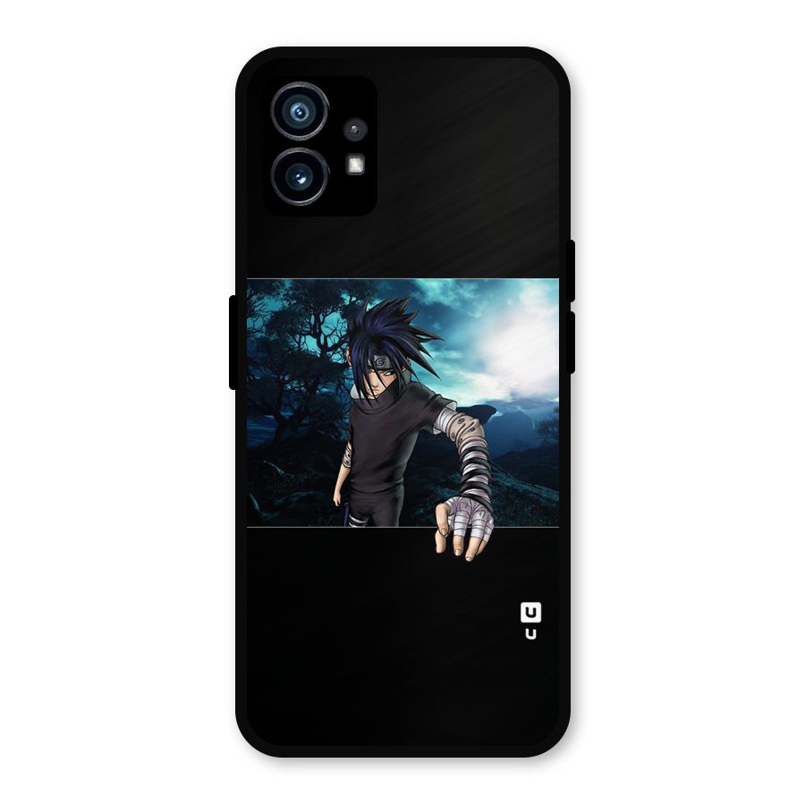 Naruto Cool Anime Night Metal Back Case for Nothing Phone 1