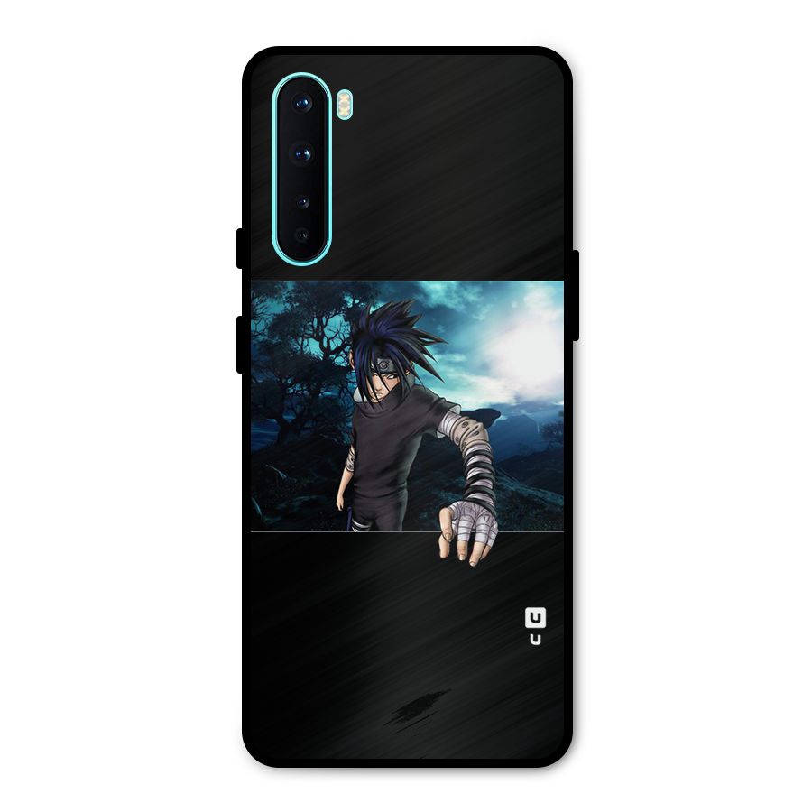 Naruto Cool Anime Night Metal Back Case for OnePlus Nord