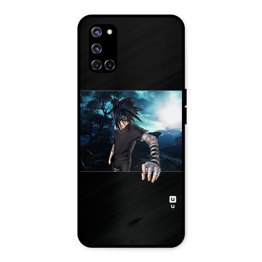 Naruto Cool Anime Night Metal Back Case for Oppo A52