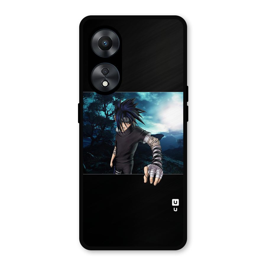 Naruto Cool Anime Night Metal Back Case for Oppo A78