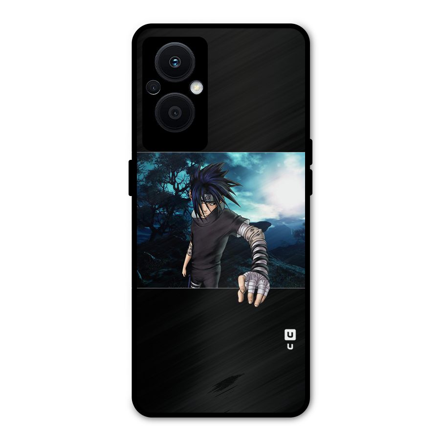 Naruto Cool Anime Night Metal Back Case for Oppo F21 Pro 5G