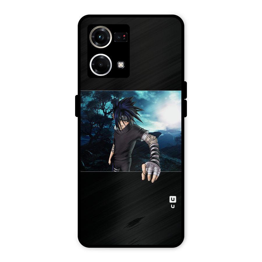Naruto Cool Anime Night Metal Back Case for Oppo F21s Pro 4G