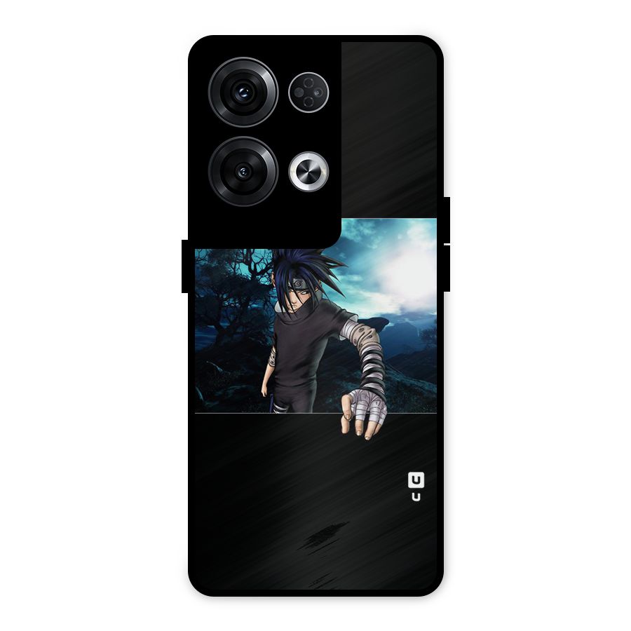 Naruto Cool Anime Night Metal Back Case for Oppo Reno8 Pro 5G