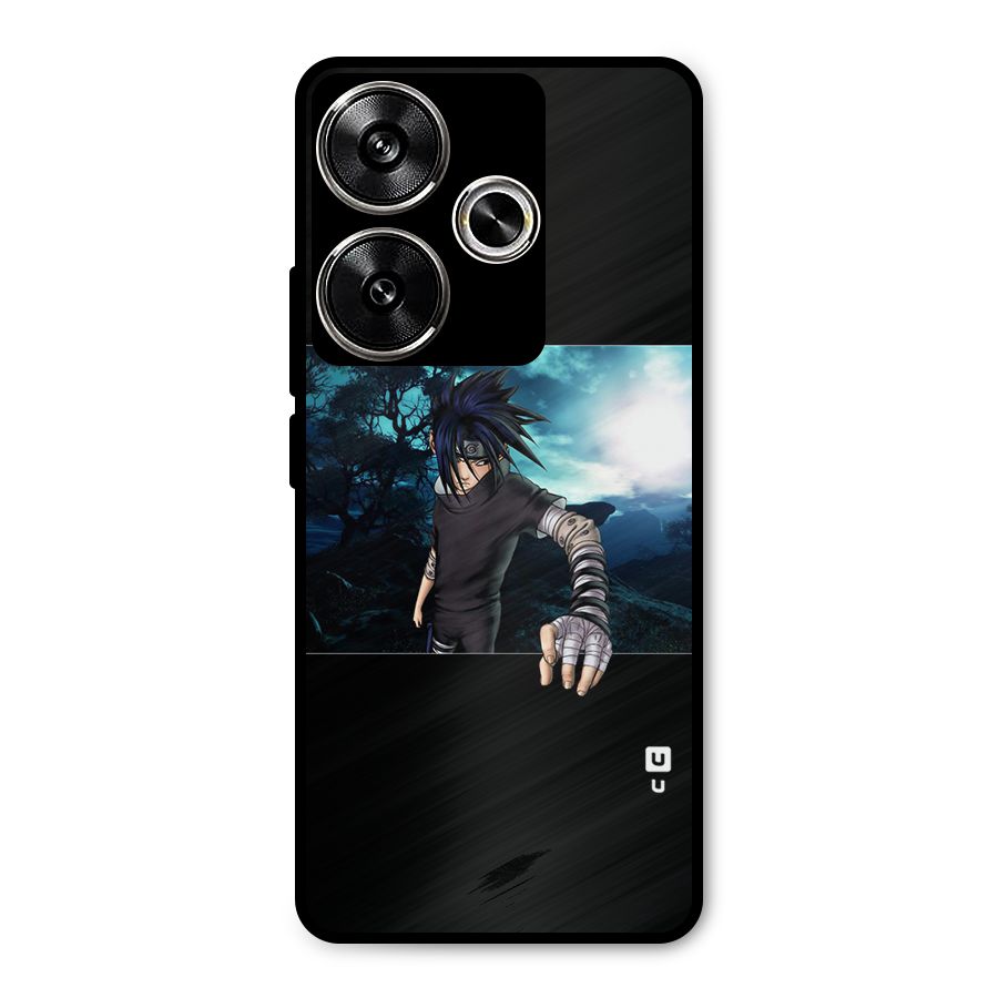 Naruto Cool Anime Night Metal Back Case for Poco F6