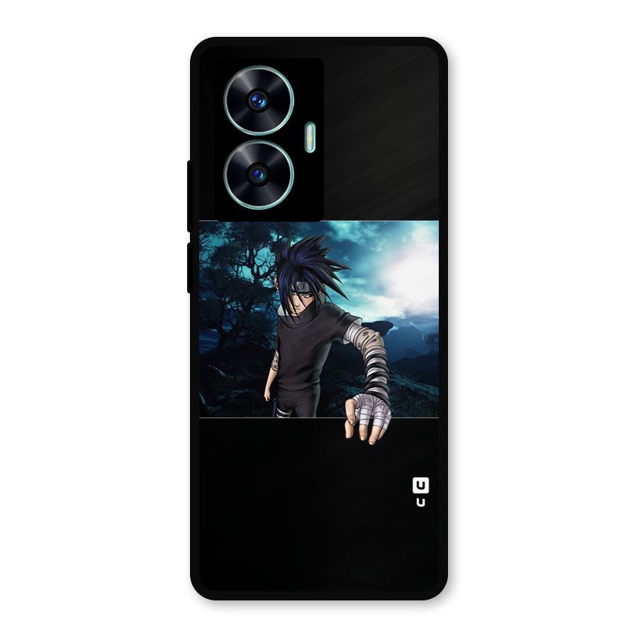 Naruto Cool Anime Night Metal Back Case for Realme C55