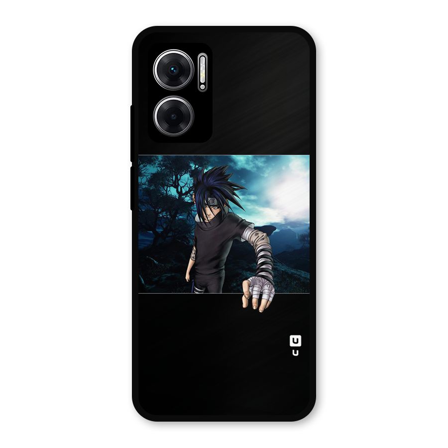 Naruto Cool Anime Night Metal Back Case for Redmi 11 Prime 5G