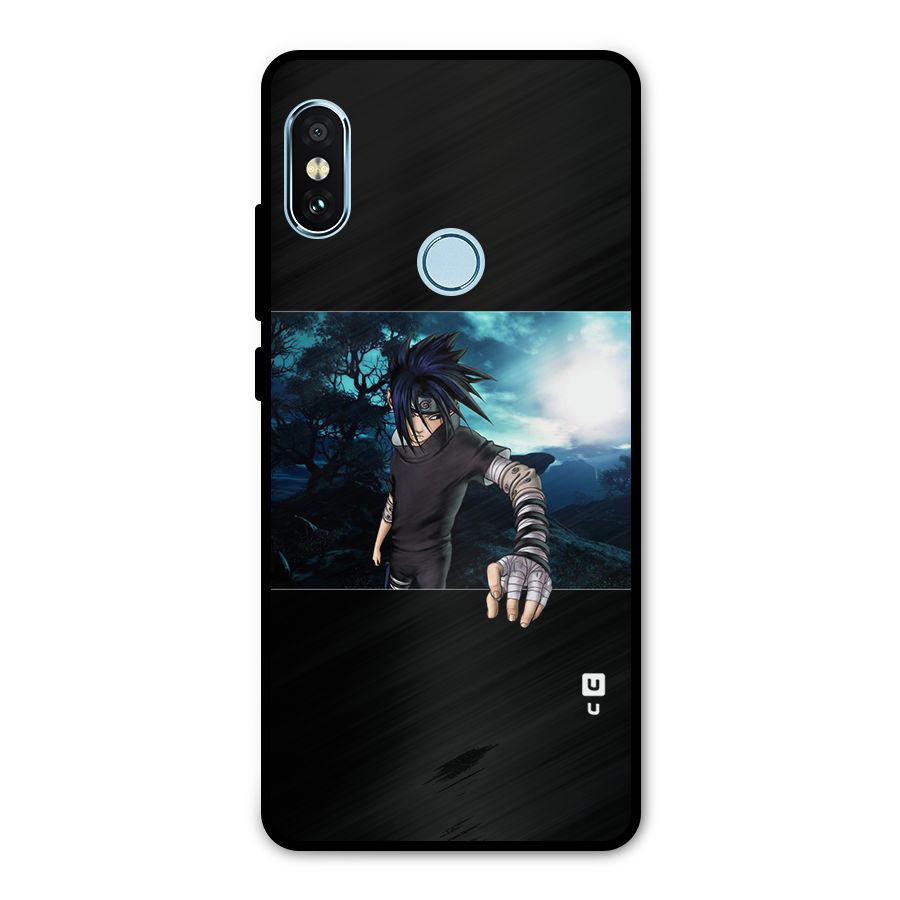 Naruto Cool Anime Night Metal Back Case for Redmi Note 5 Pro