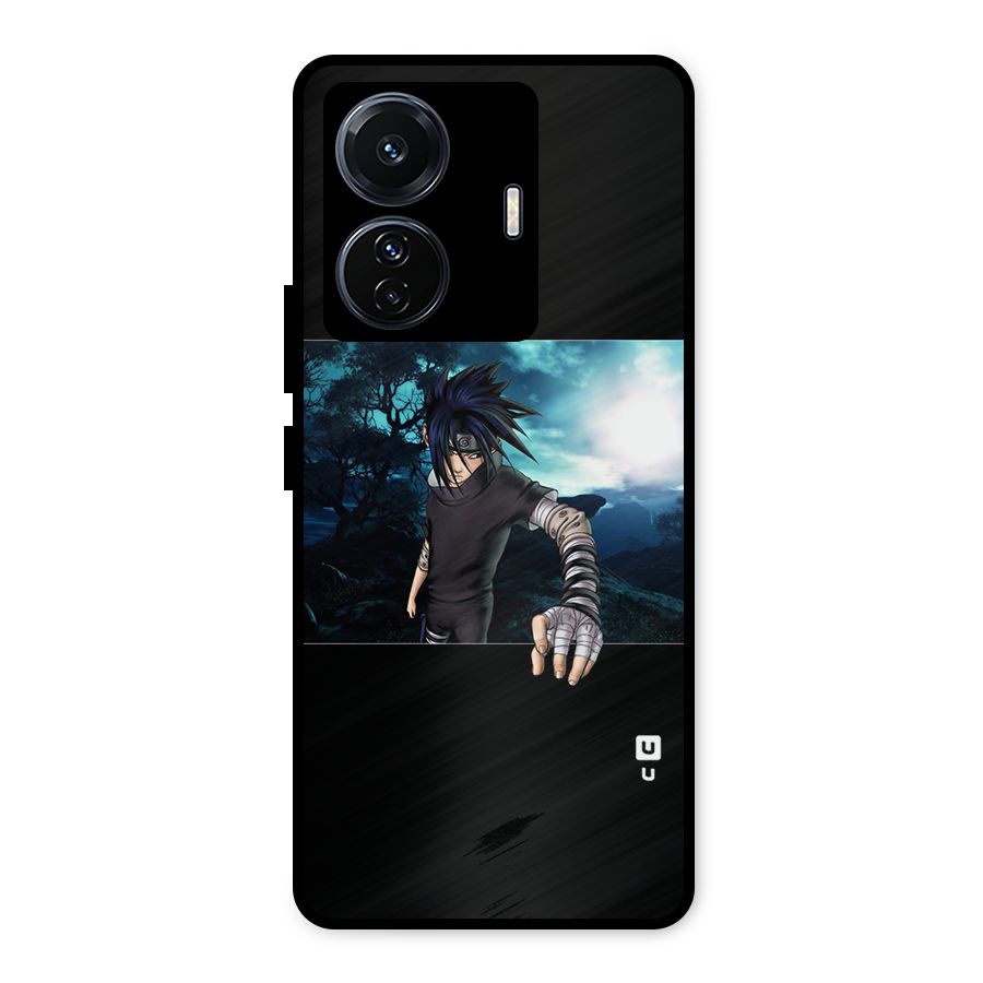 Naruto Cool Anime Night Metal Back Case for Vivo T1 Pro