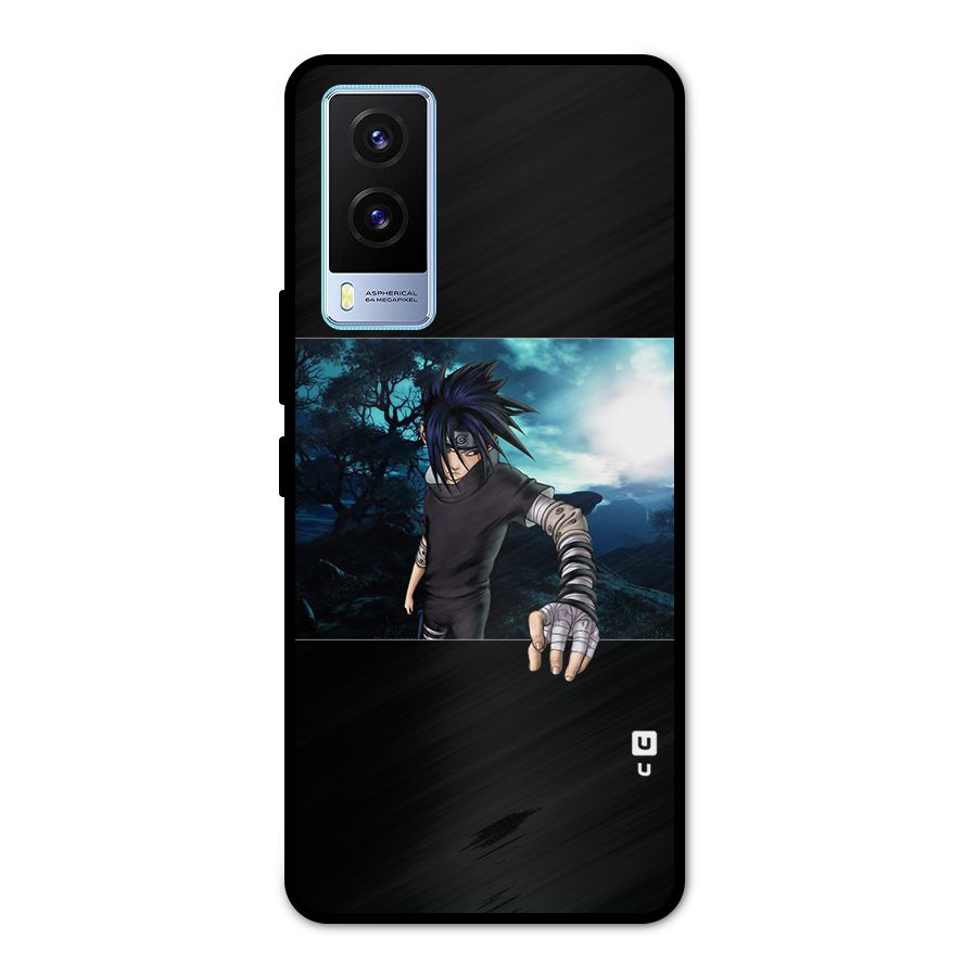 Naruto Cool Anime Night Metal Back Case for Vivo V21e 5G
