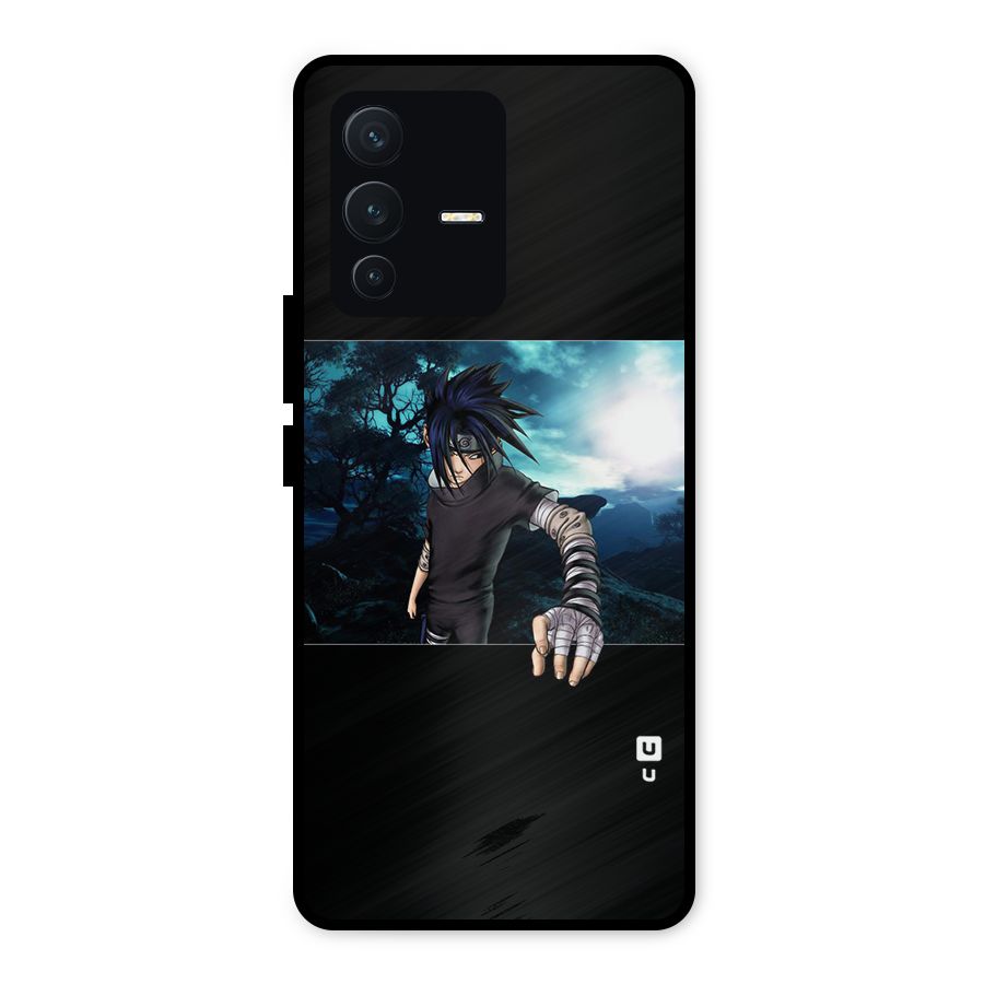 Naruto Cool Anime Night Metal Back Case for Vivo V23 5G