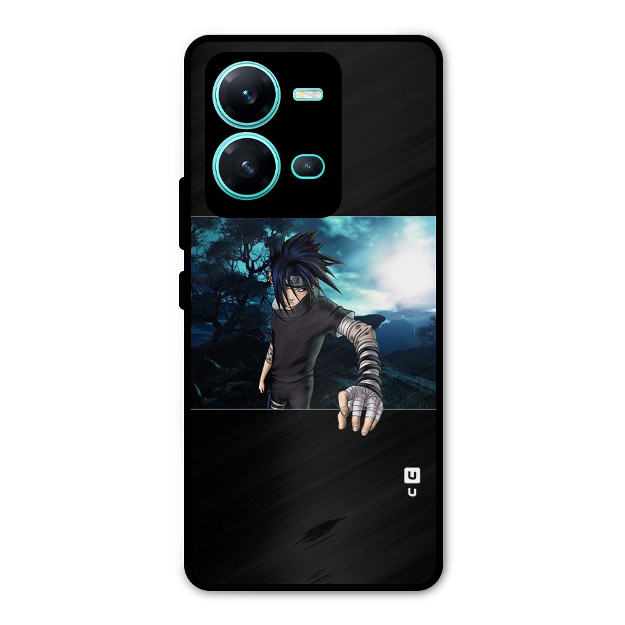 Naruto Cool Anime Night Metal Back Case for Vivo V25