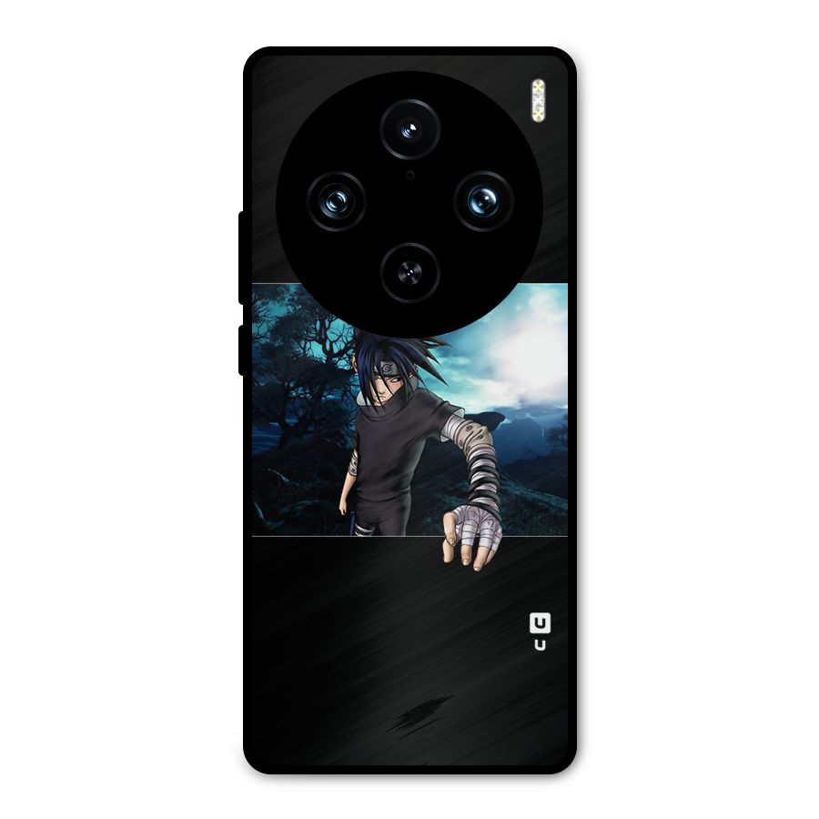 Naruto Cool Anime Night Metal Back Case for Vivo X100 Pro