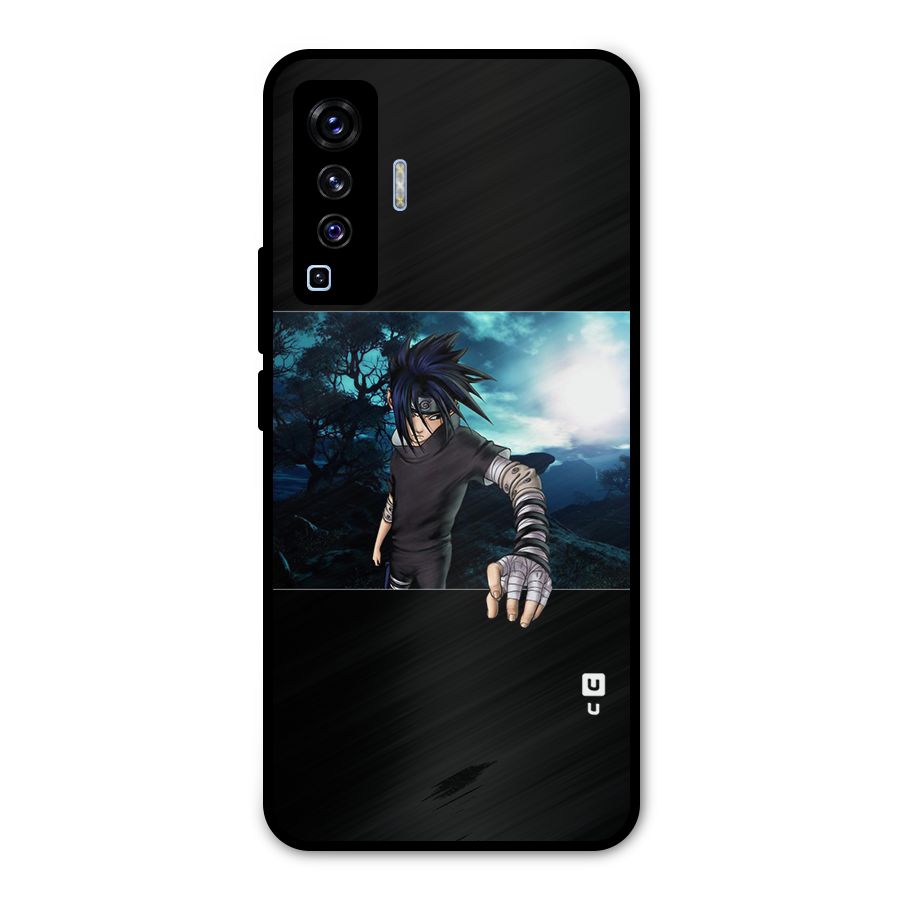 Naruto Cool Anime Night Metal Back Case for Vivo X50