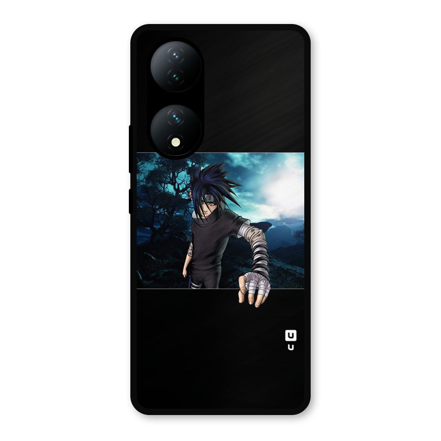 Naruto Cool Anime Night Metal Back Case for Vivo Y100a