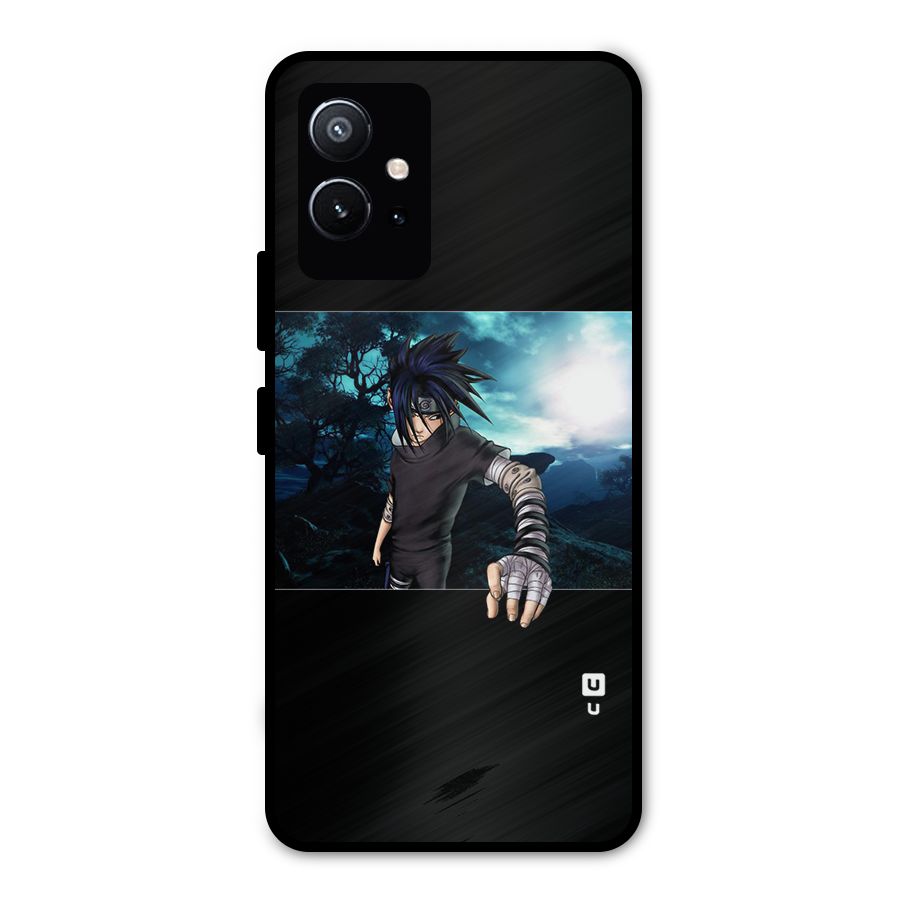 Naruto Cool Anime Night Metal Back Case for Vivo Y75 5G