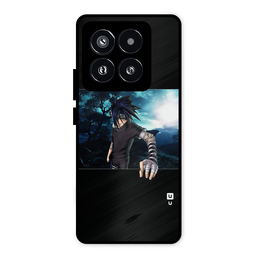 Naruto Cool Anime Night Metal Back Case for Xiaomi 14 Pro