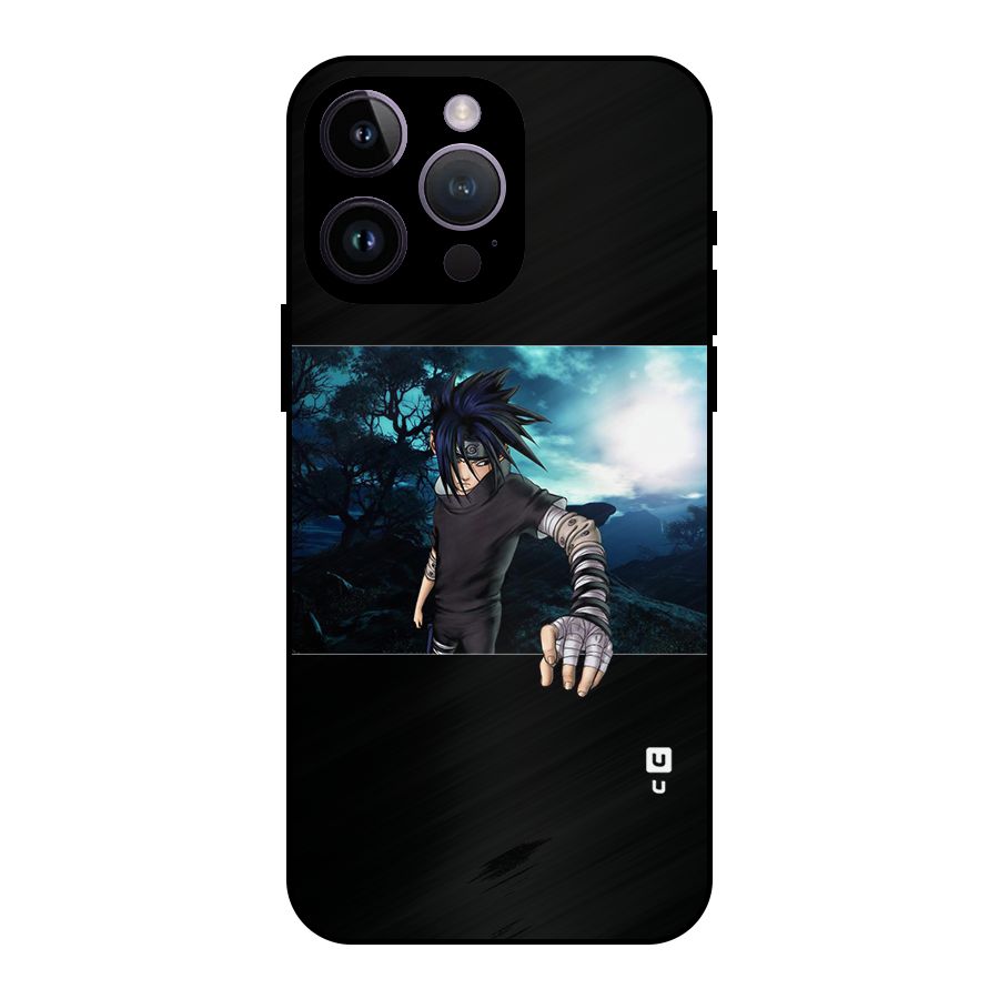 Naruto Cool Anime Night Metal Back Case for iPhone 14 Pro Max