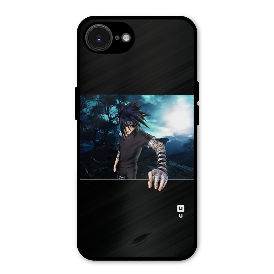 Naruto Cool Anime Night Metal Back Case for iPhone 16e