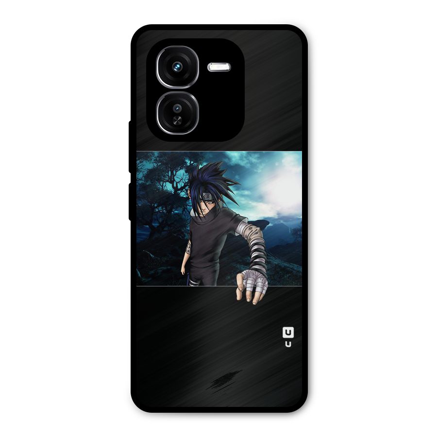 Naruto Cool Anime Night Metal Back Case for iQOO Z9x