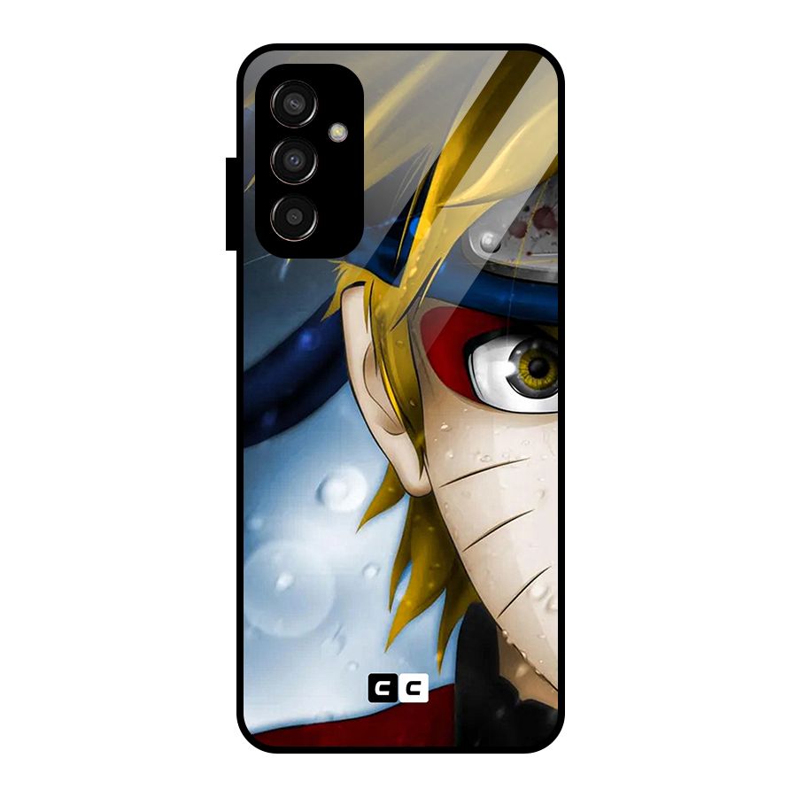 Naruto Facing Glass Back Case for Galaxy F13