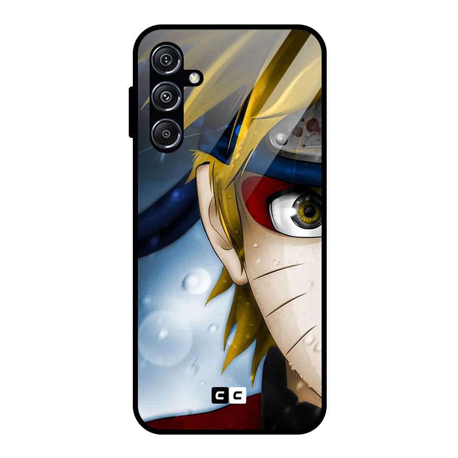 Naruto Facing Glass Back Case for Galaxy M34 5G