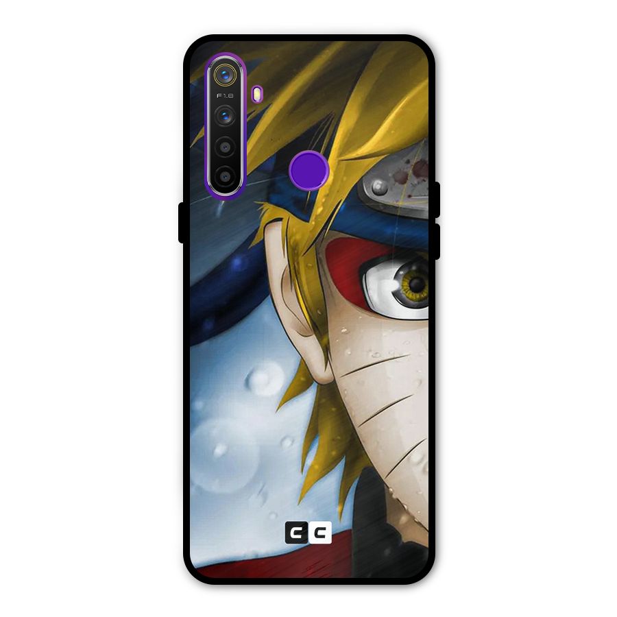 Naruto Facing Glass Back Case for Realme 5s