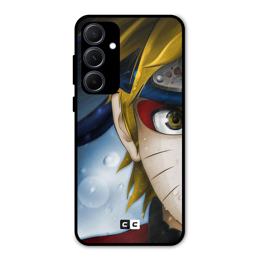 Naruto Facing Metal Back Case for Galaxy A35