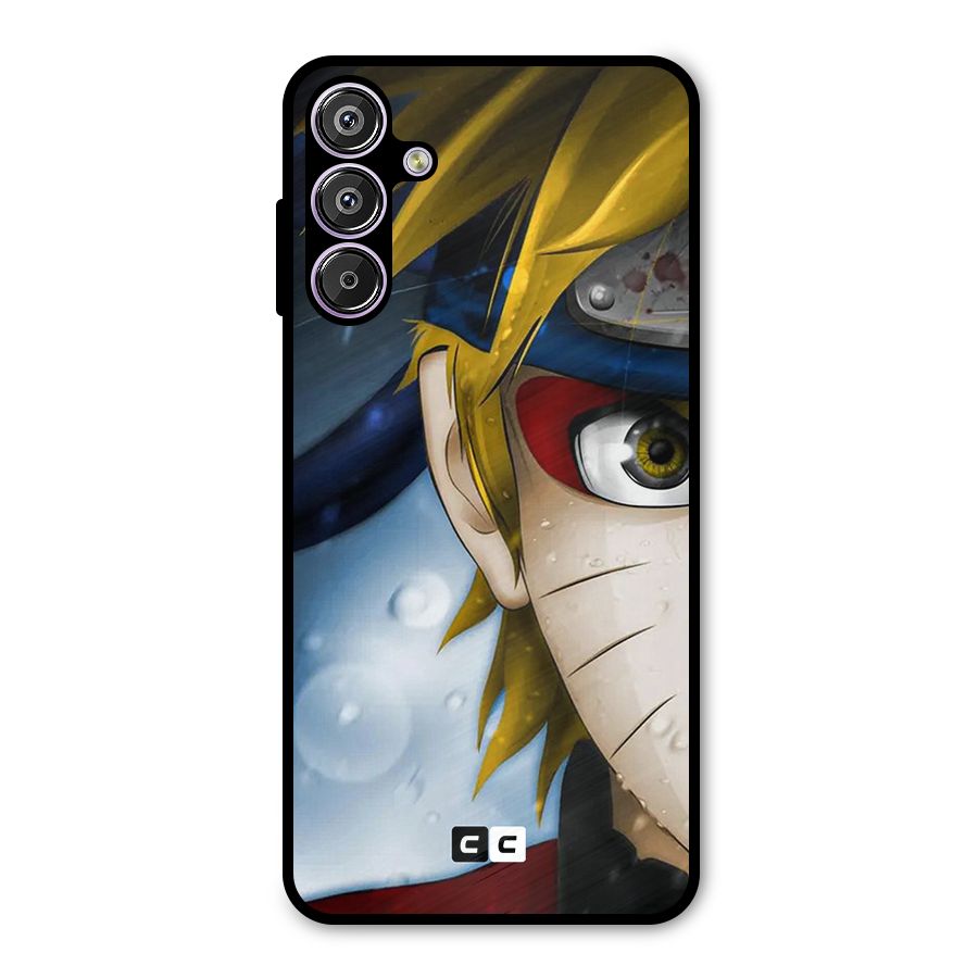 Naruto Facing Metal Back Case for Galaxy M15
