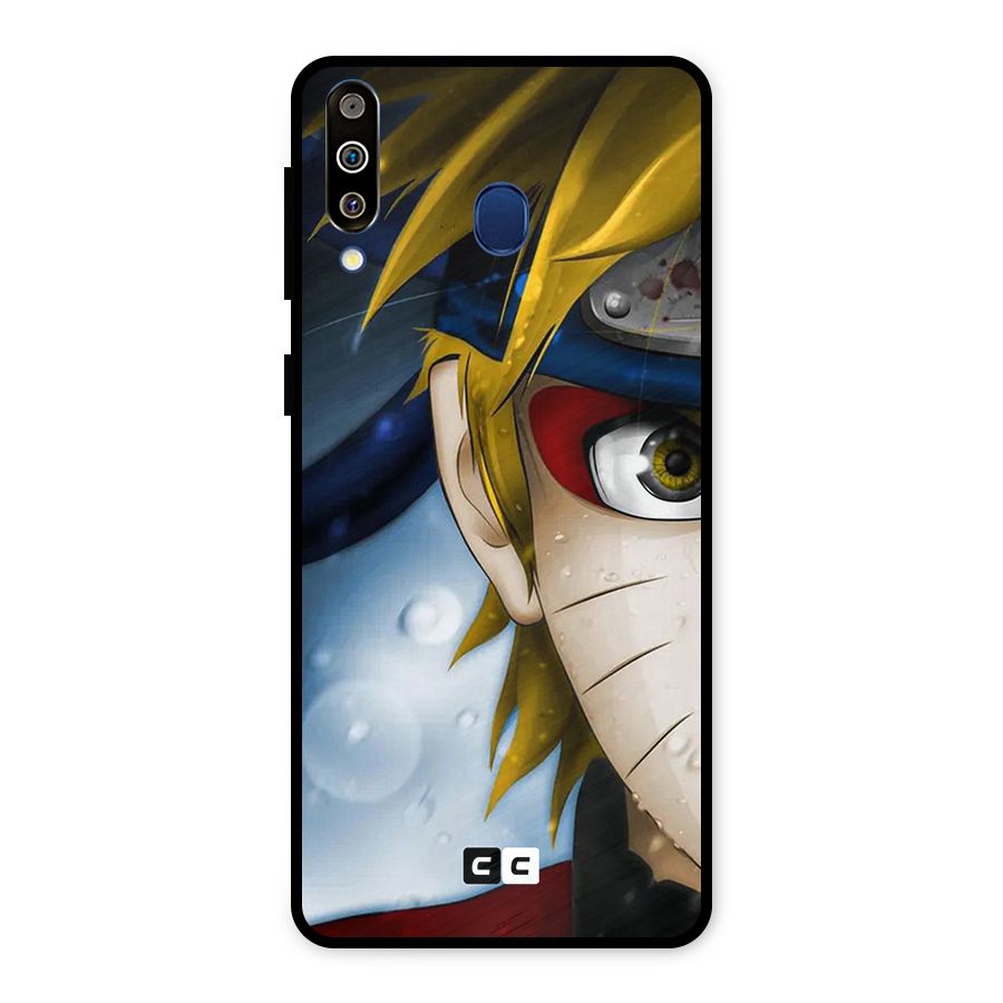 Naruto Facing Metal Back Case for Galaxy M30