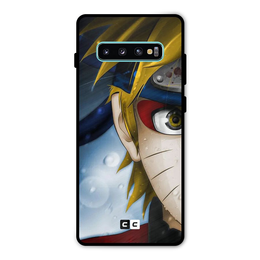 Naruto Facing Metal Back Case for Galaxy S10 Plus
