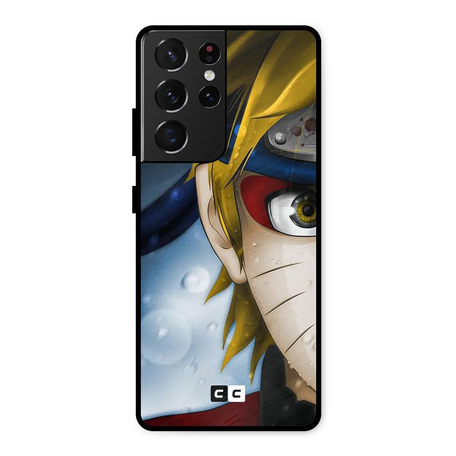 Naruto Facing Metal Back Case for Galaxy S21 Ultra 5G