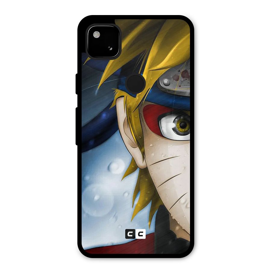 Naruto Facing Metal Back Case for Google Pixel 4a