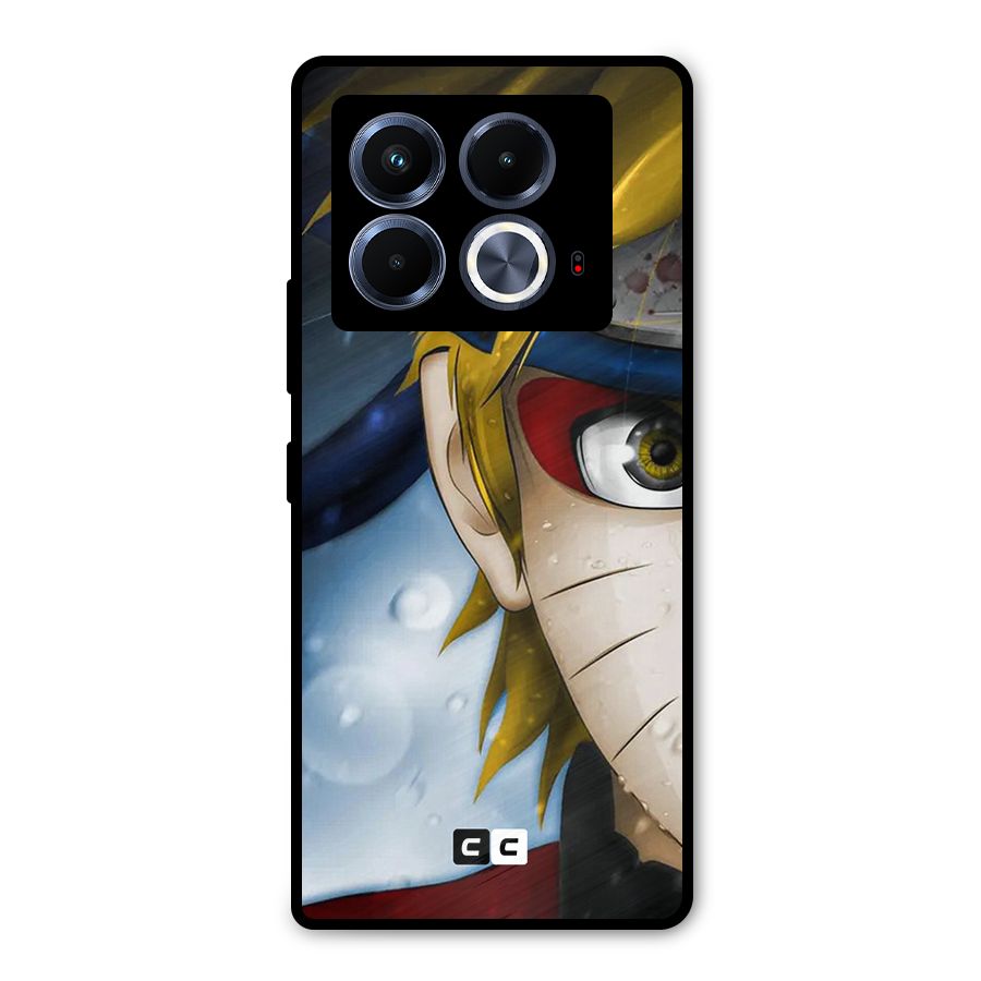 Naruto Facing Metal Back Case for Infinix Note 40 5G