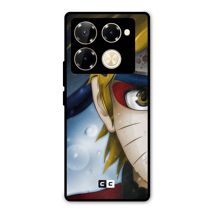 Naruto Facing Metal Back Case for Infinix Note 40 Pro